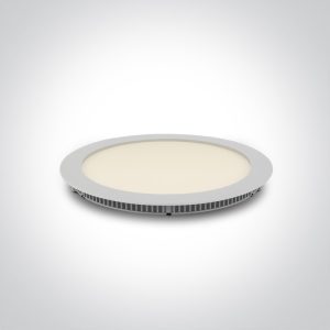 The 18-30W Round Recessed Panels Aluminium