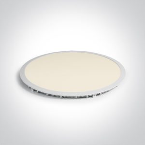 The 40-48W Round Recessed Panels Aluminium