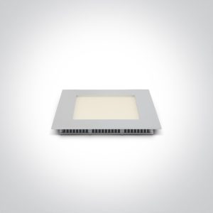 The 16-30W Square Recessed Panels Aluminium