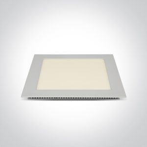The 16-30W Square Recessed Panels Aluminium