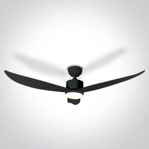 Black Body Ceiling Fans Black ABS Blades
