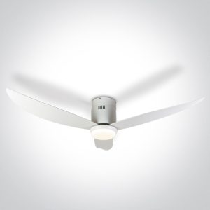 White Body Ceiling Fans White ABS Blades