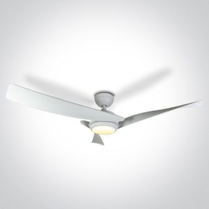 White Body Ceiling Fans White ABS Blades