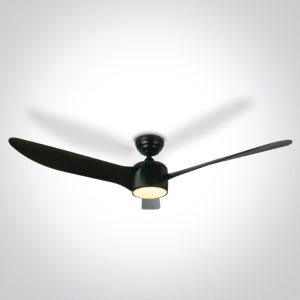 Black Body Ceiling Fans Black ABS Blades