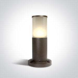 The E27 Tube Lights Aluminium
