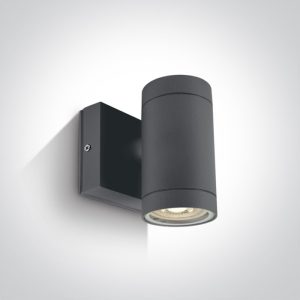 The GU10 Outdoor Wall Cylinders Aluminium