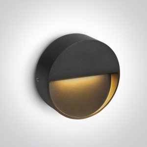 Round Indoor/Outdoor Wall Dark Lights Aluminium