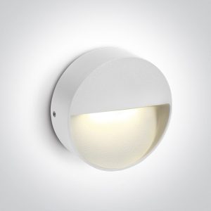 Round Indoor/Outdoor Wall Dark Lights Aluminium