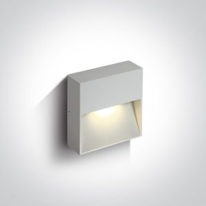 Square Wall Dark Lights Aluminium