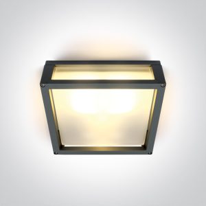 Outdoor E27 Square Aluminium