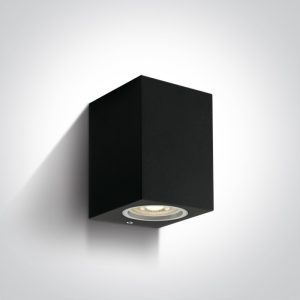 The GU10 Outdoor Wall Cube Lights Aluminium