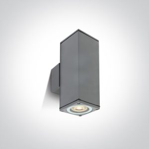 The GU10 Outdoor Cubes Aluminium