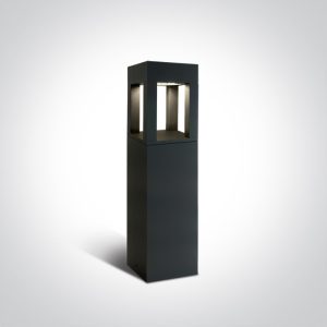 The Cage Light Bollards Aluminium