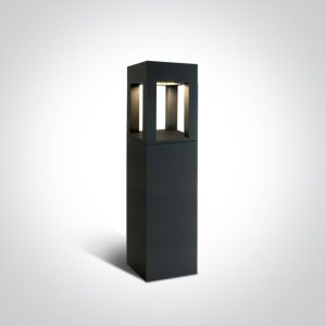 The Cage Light Bollards Aluminium