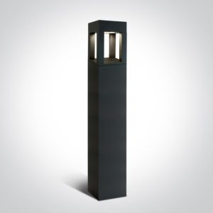 The Cage Light Bollards Aluminium