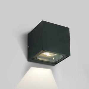 The Cube Wall Lights Aluminium