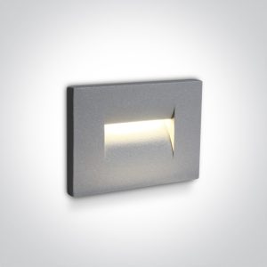 Outdoor Dark Light Wall Recessed Aluminium