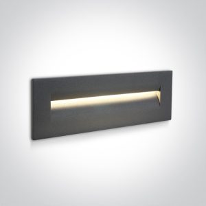 Outdoor Dark Light Wall Recessed Aluminium