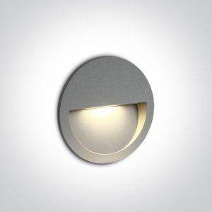 Outdoor Dark Light Wall Recessed Aluminium