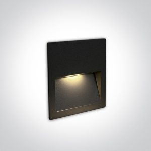 Outdoor Dark Light Wall Recessed Aluminium