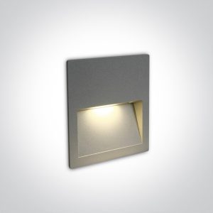 Outdoor Dark Light Wall Recessed Aluminium