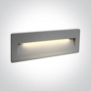 Outdoor Dark Light Wall Recessed Aluminium